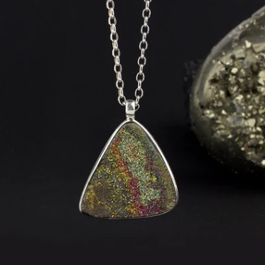 Rainbow Pyrite