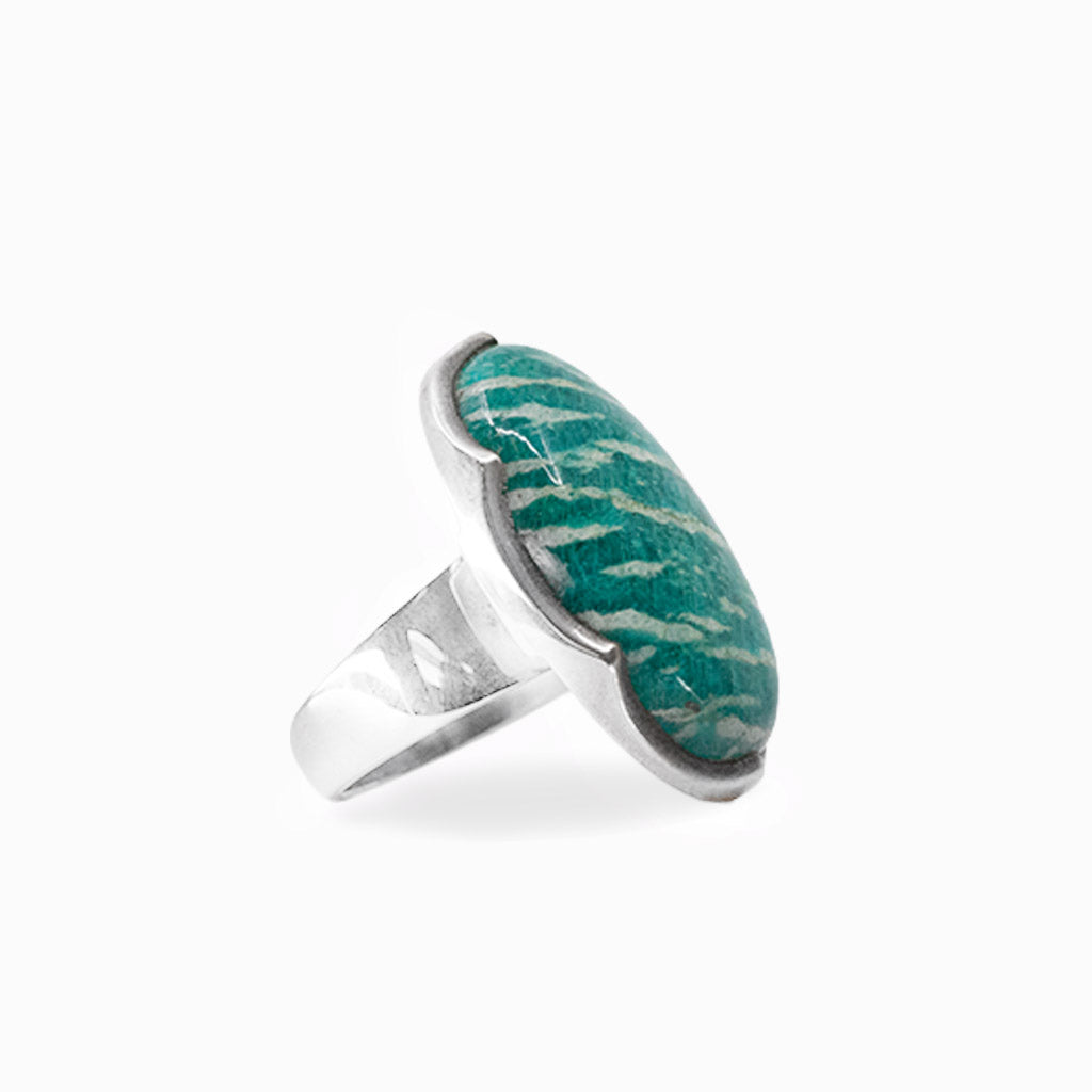 Amazonite Ring