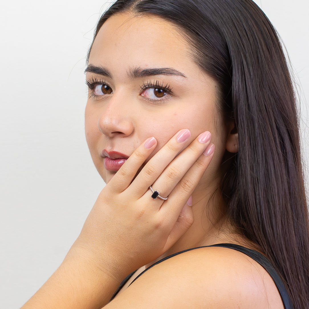 Blue Tourmaline Ring