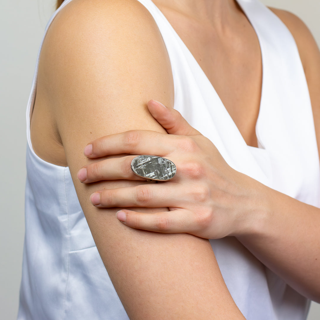 Gibeon Meteorite Ring
