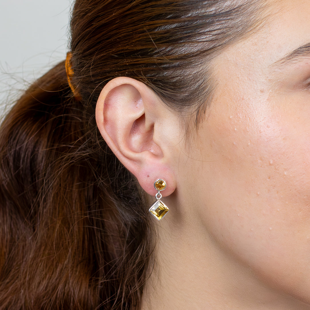 Citrine Drop Earrings