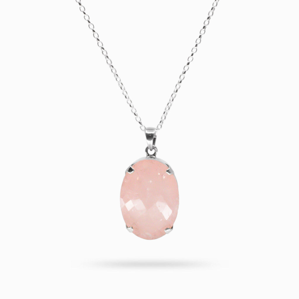 ROSE QUARTZ NECKLACE 