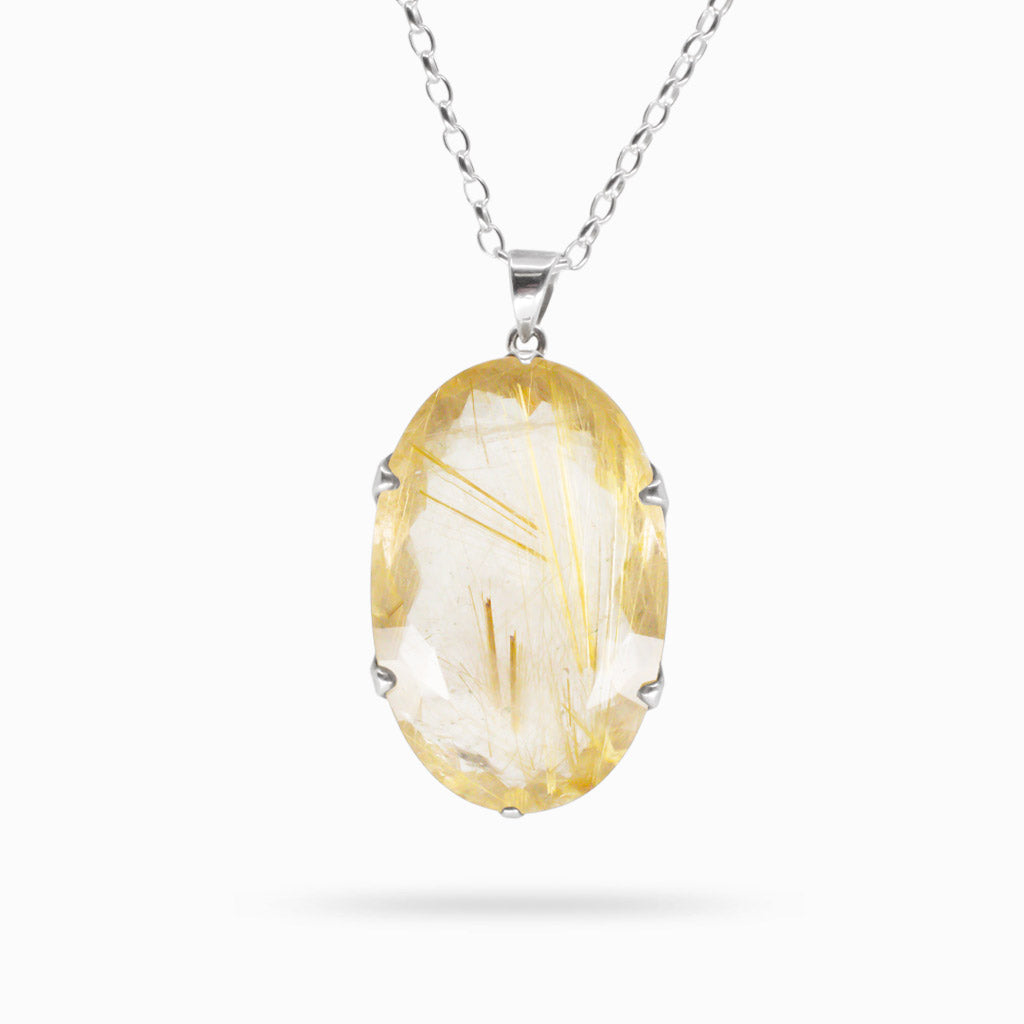 RUTILATED QUARTZ NECKLACE