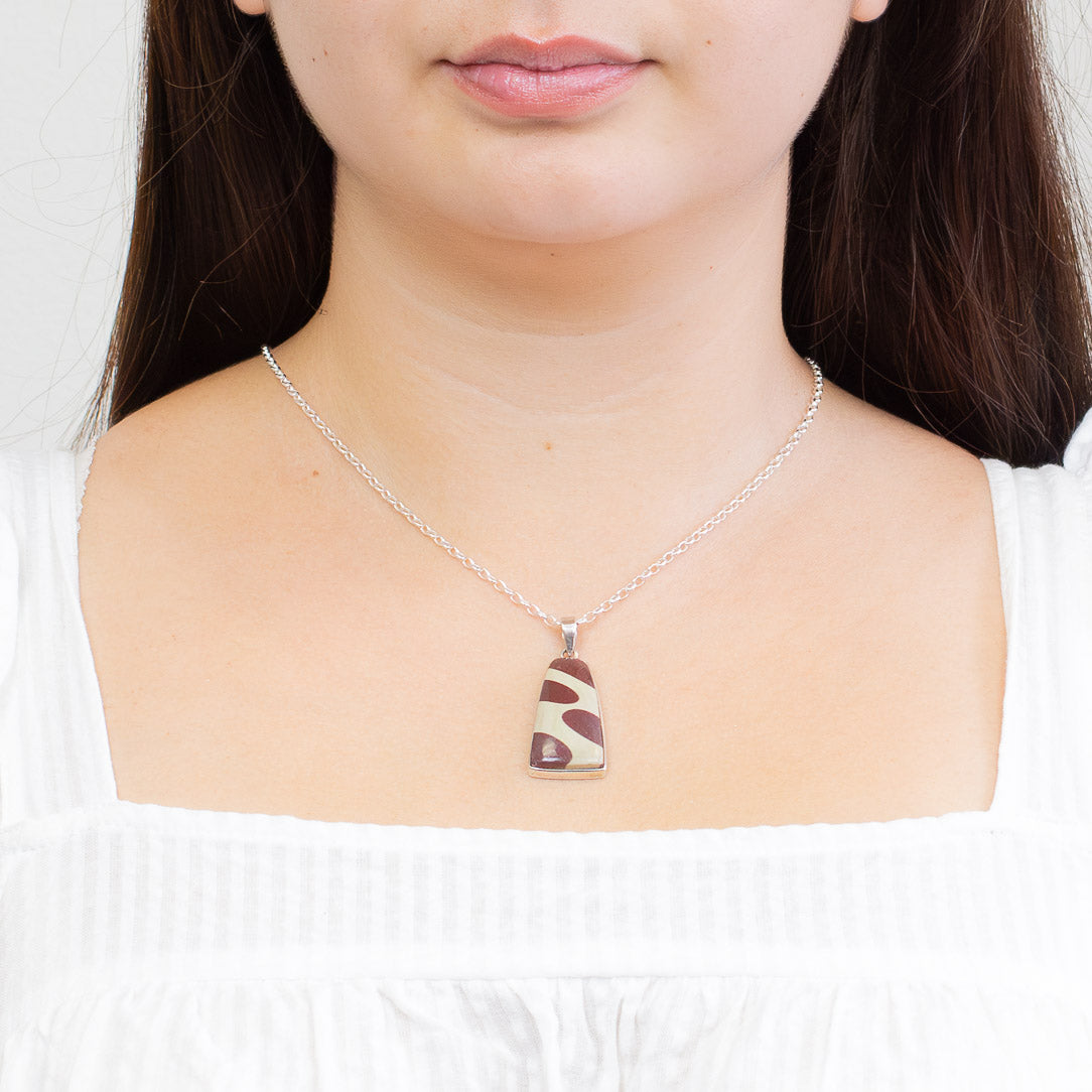 Zebra Stone Necklace