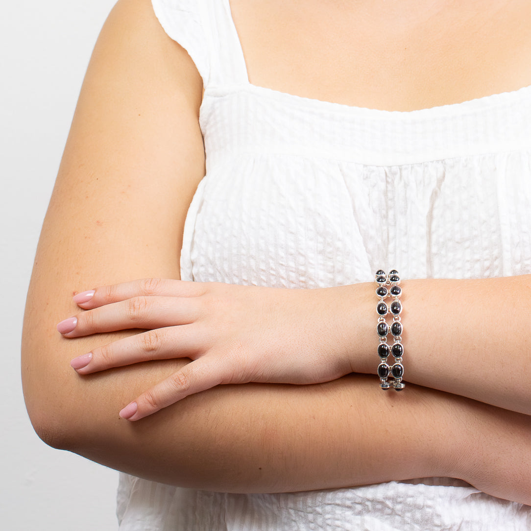 Black Star Diopside Bracelet