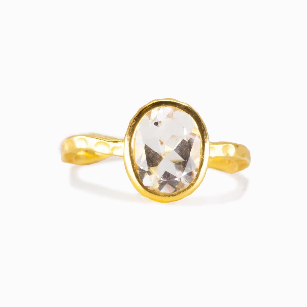 Clear Quartz Ring