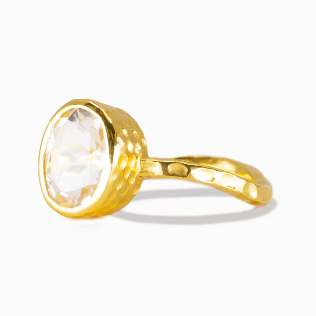 Clear Quartz Ring