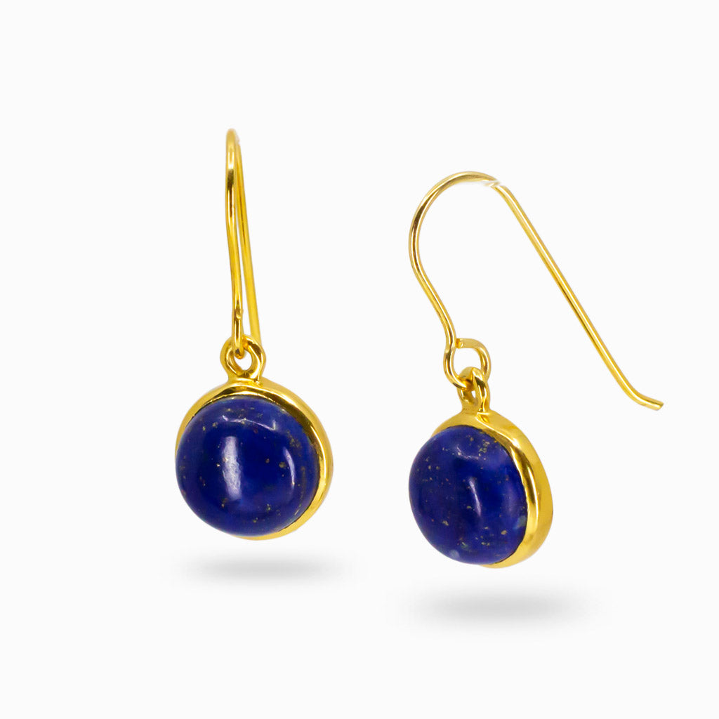 Lapis Lazuli Drop Earrings