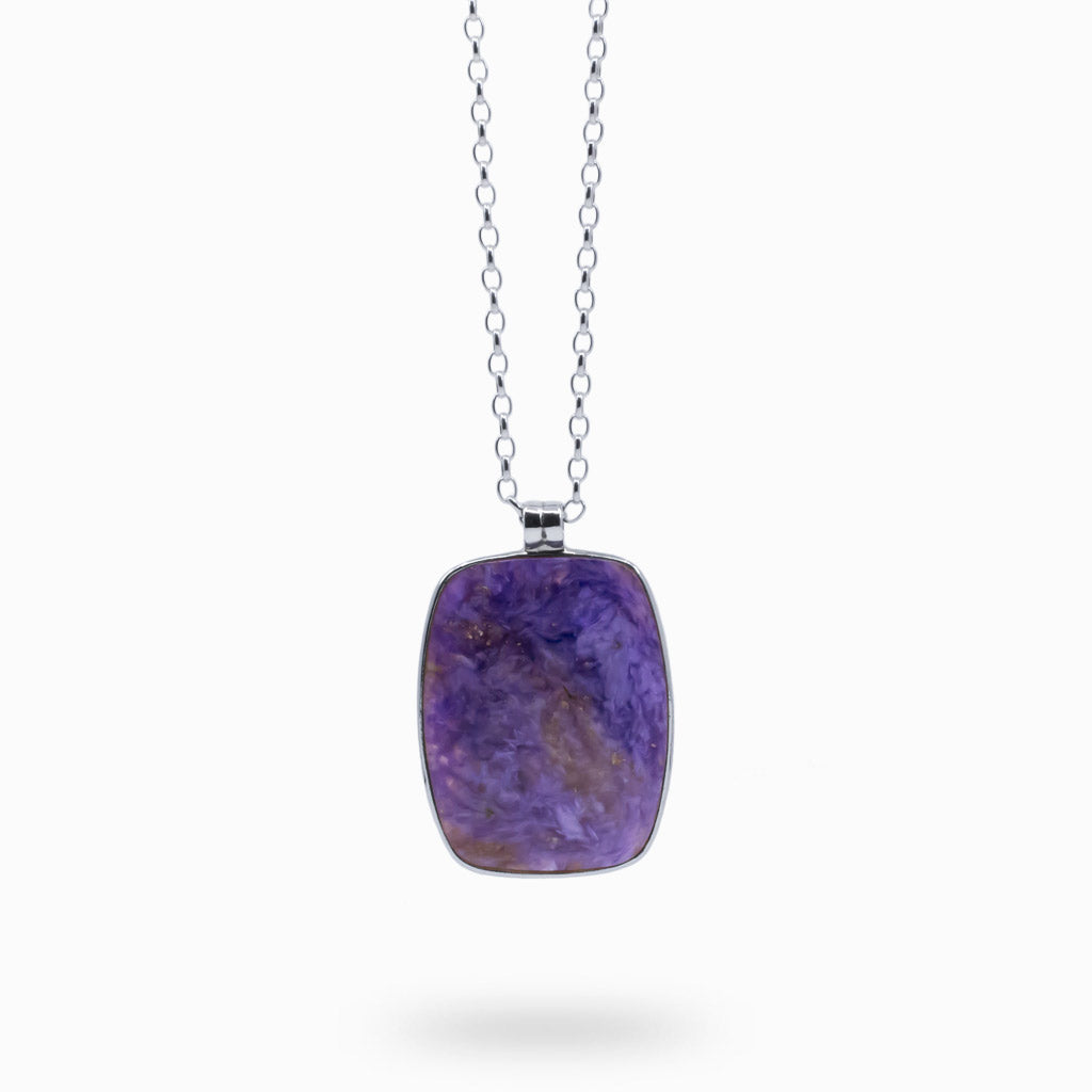 Charoite necklace
