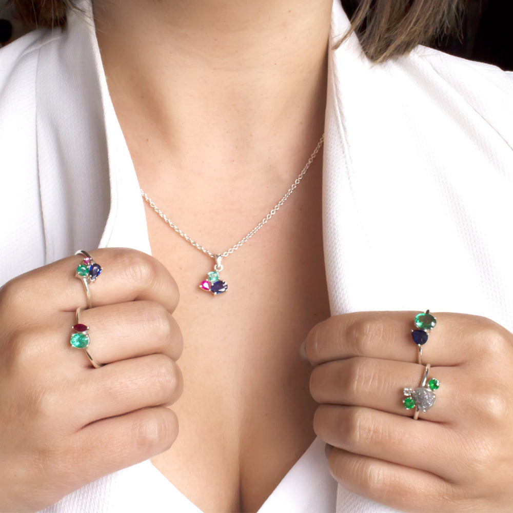 Emerald & Ruby Ring