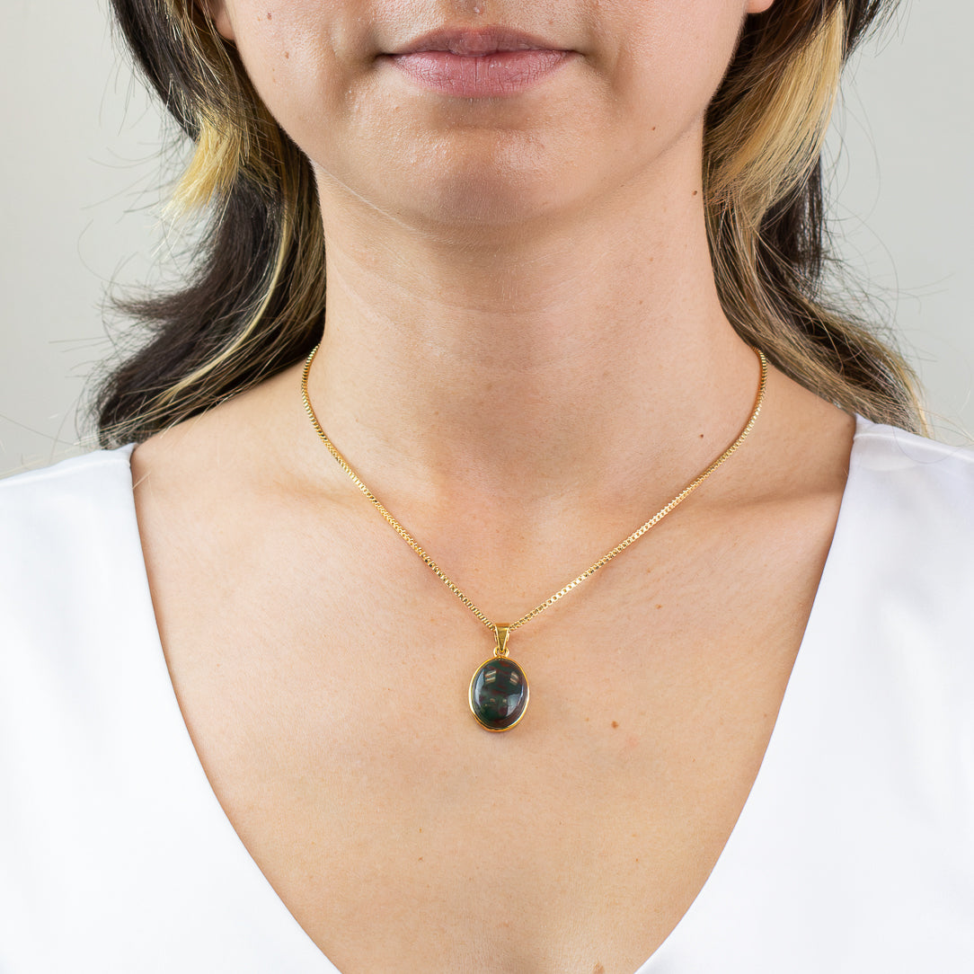 Bloodstone Necklace