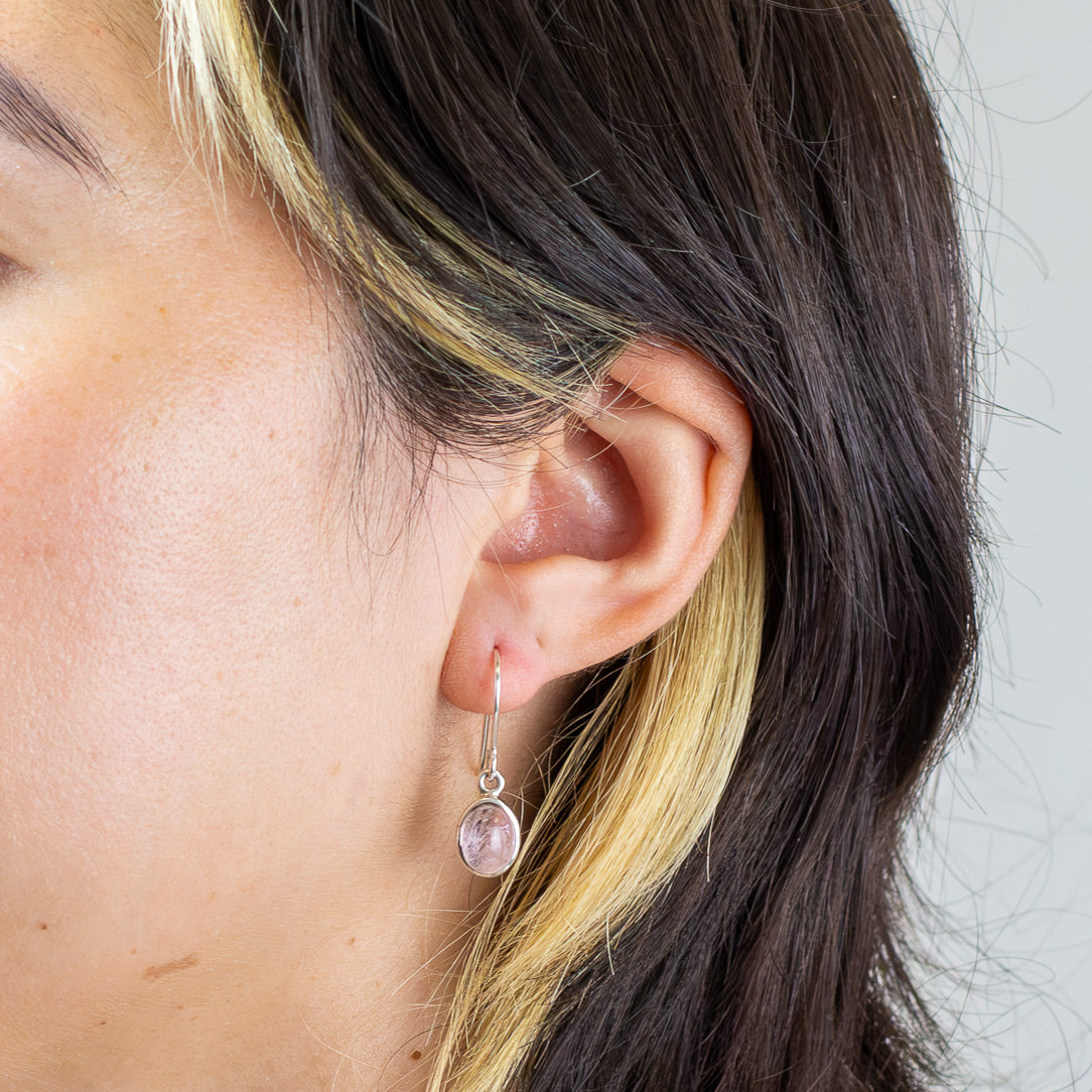 Morganite Drop Earrings
