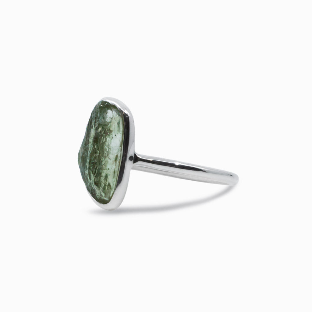 Moldavite Ring