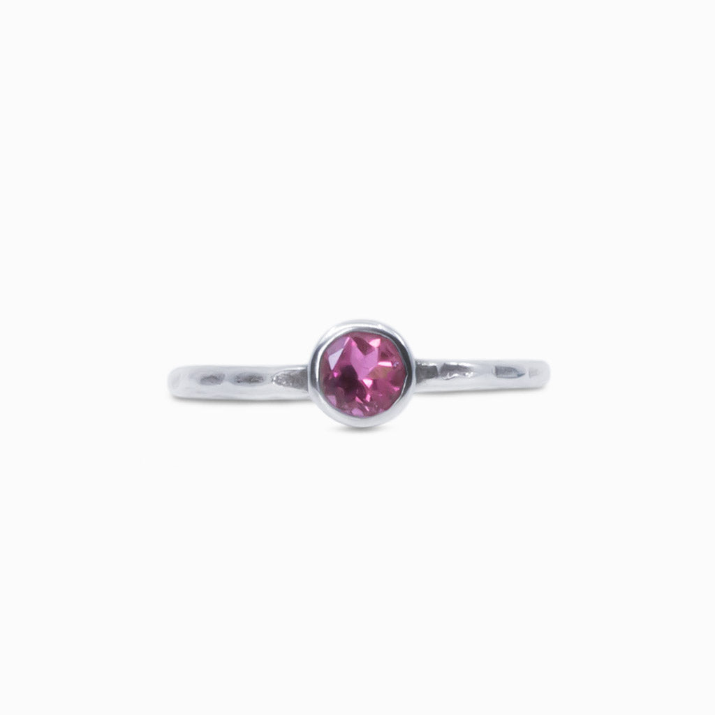 Pink Tourmaline Ring