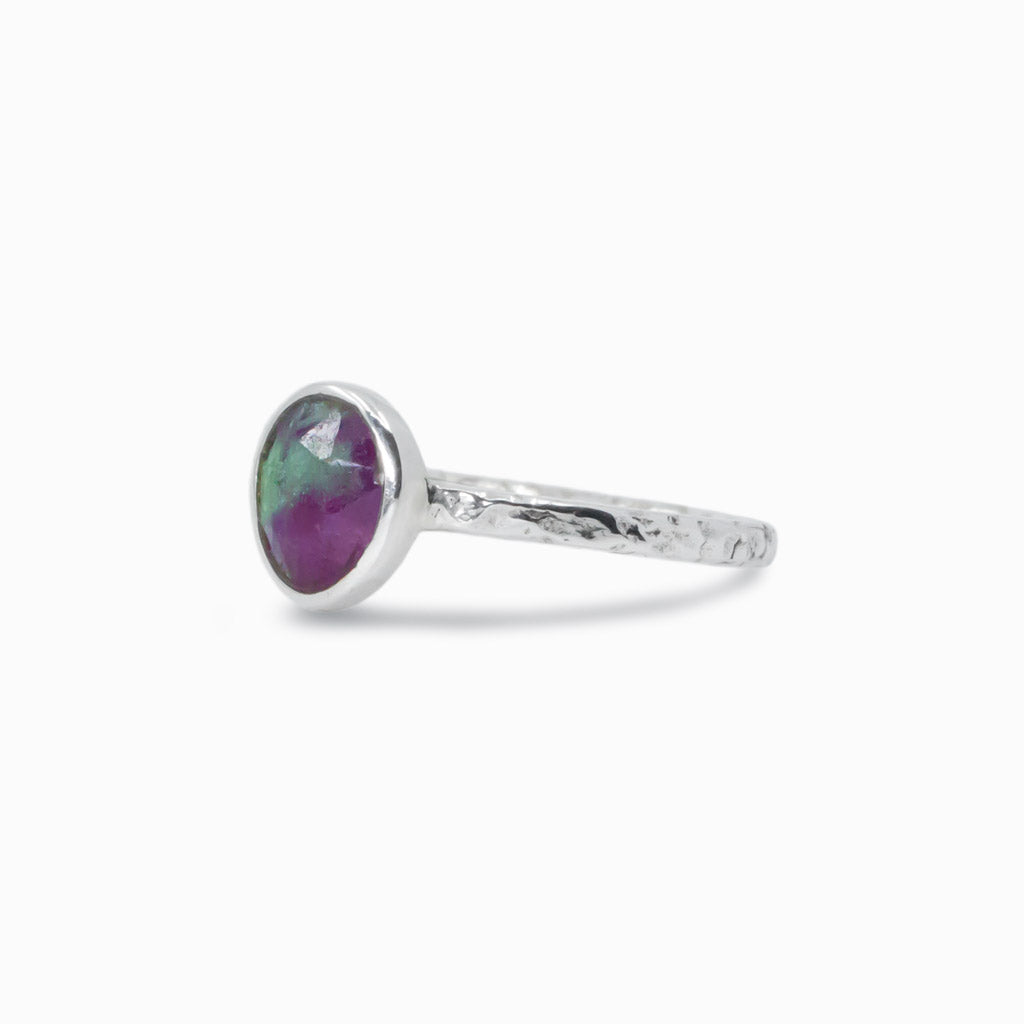 Ruby Zoisite ring