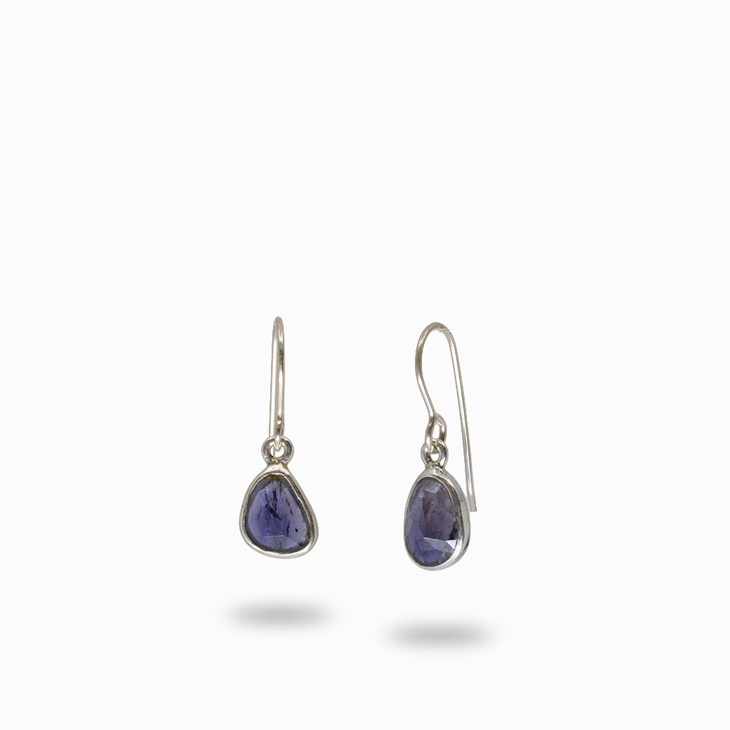 SOLD | Iolite Drop Earrings