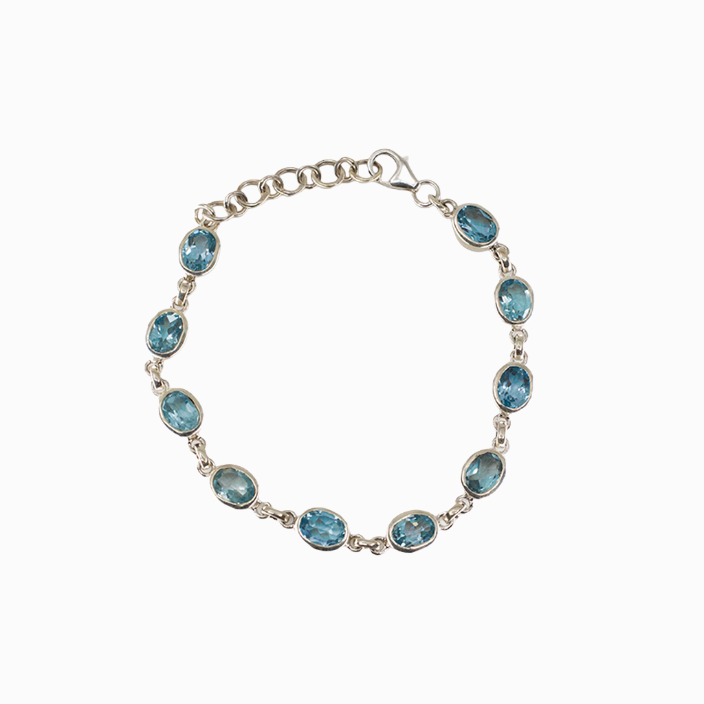 Blue Topaz Bracelet