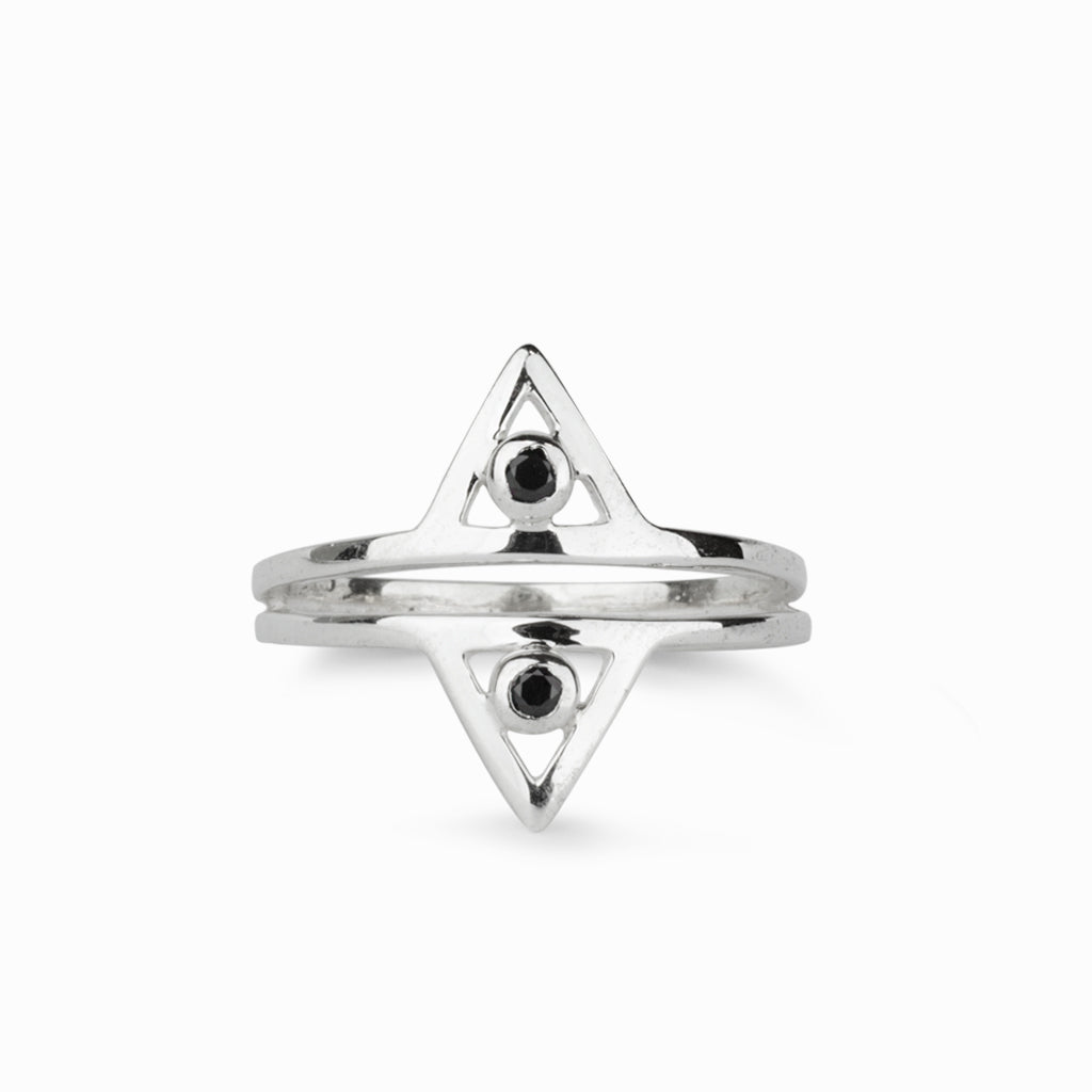 Black Onyx Ring Made in Earth