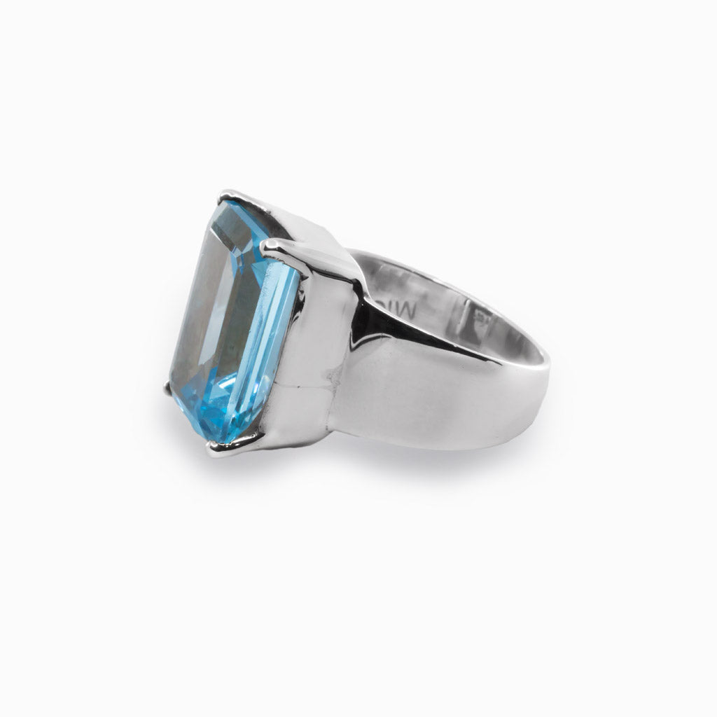 Blue Topaz Ring