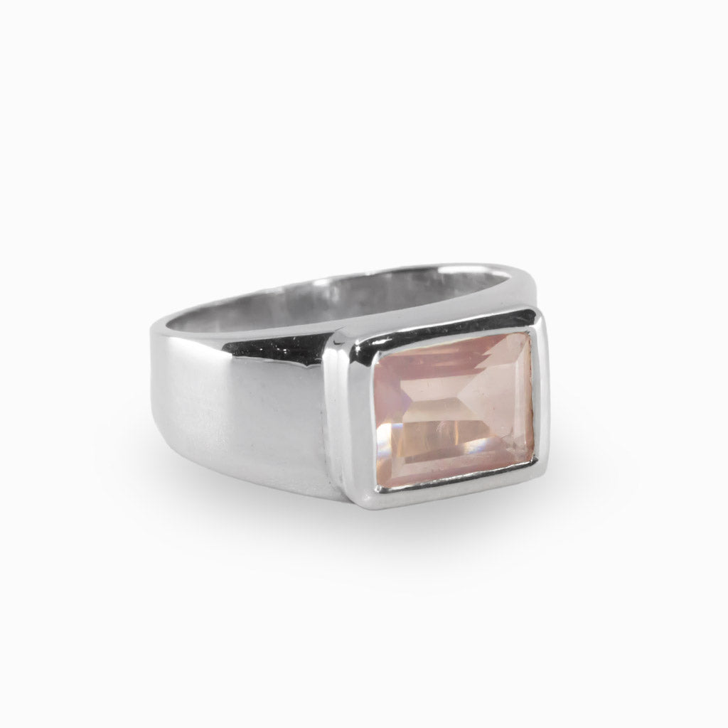 Rose Quartz Ring
