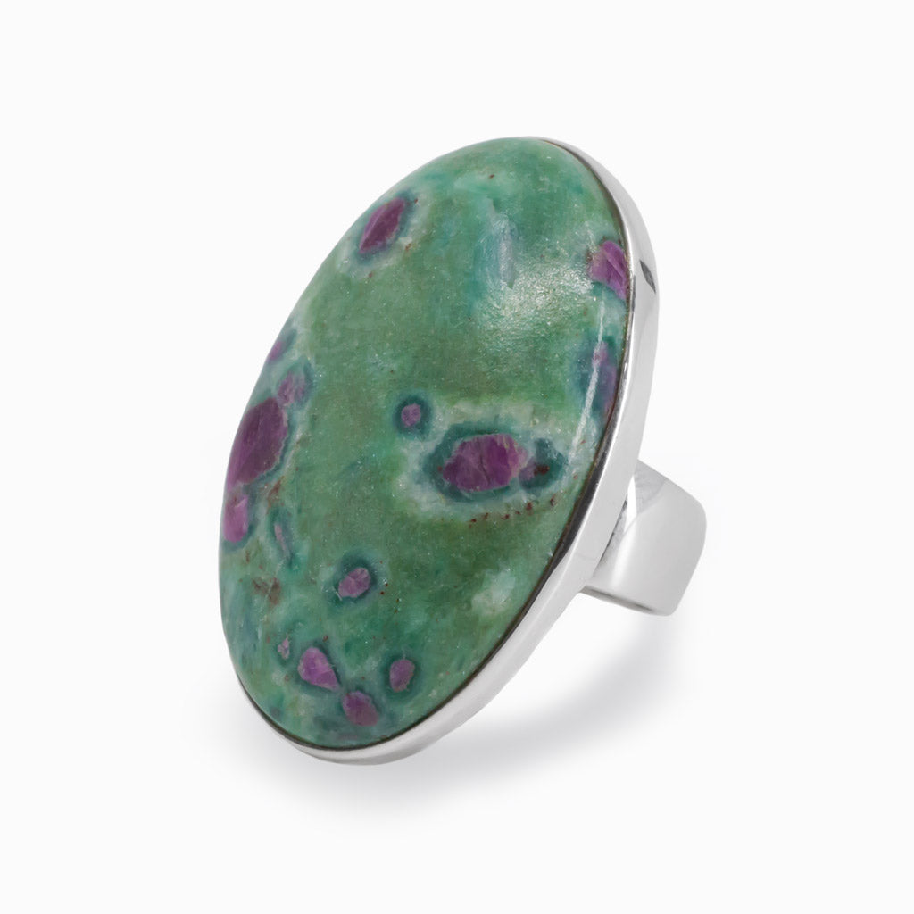 Ruby Fuchsite Ring