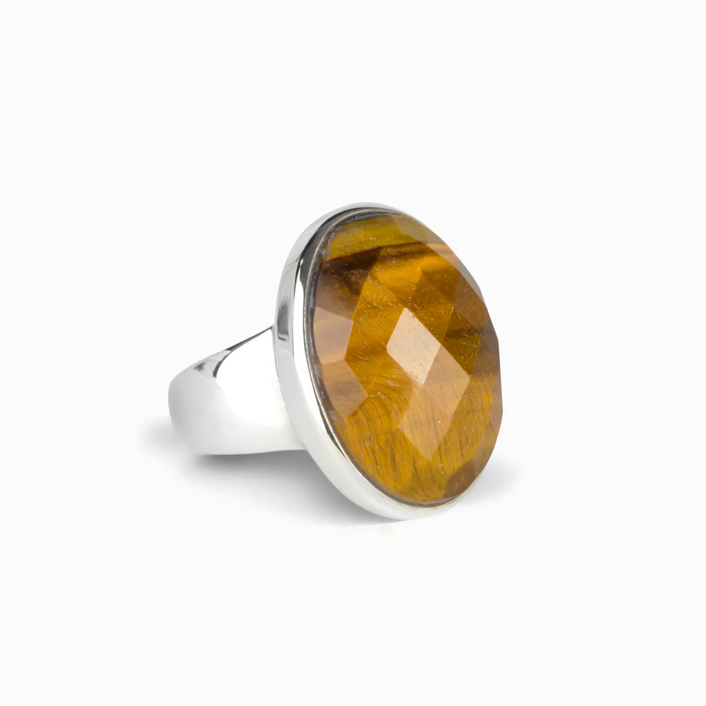 Tiger Eye Ring 