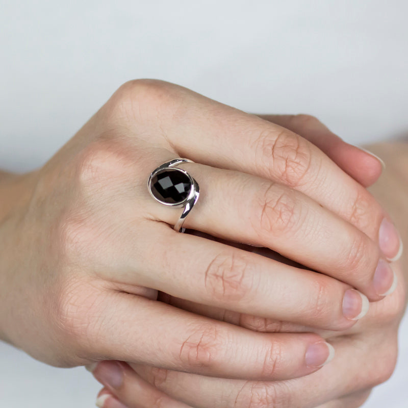 Onyx Ring on model