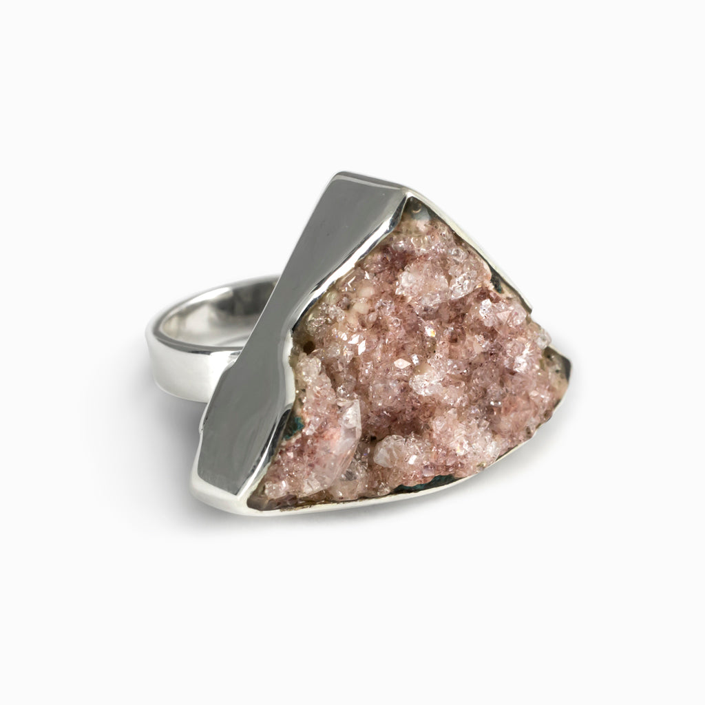 Apophyllite ring