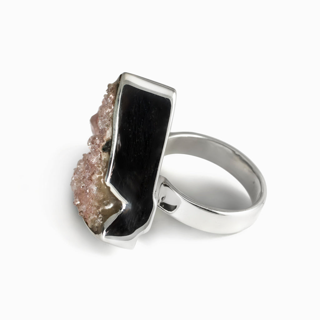 Apophyllite ring